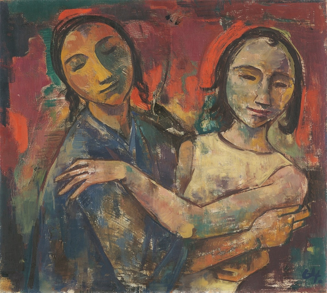 ”Esther und Ruth” by Karl Hofer