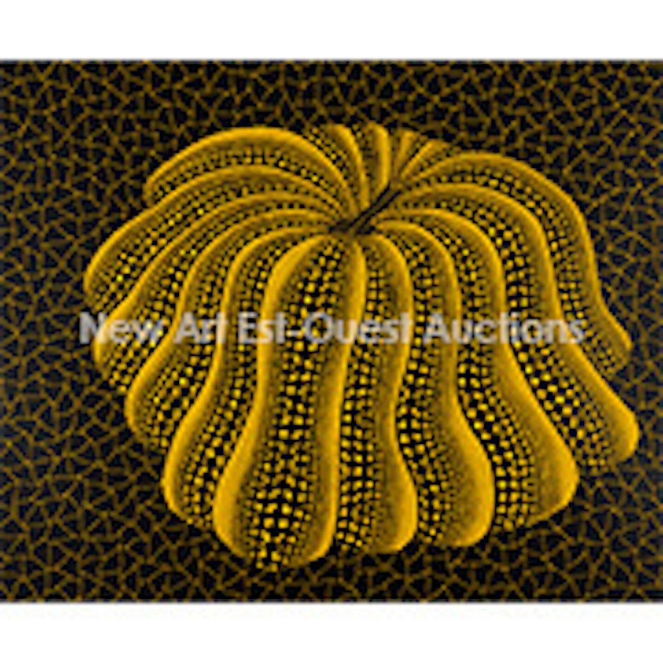 NAPPING PUMPKIN by Yayoi Kusama