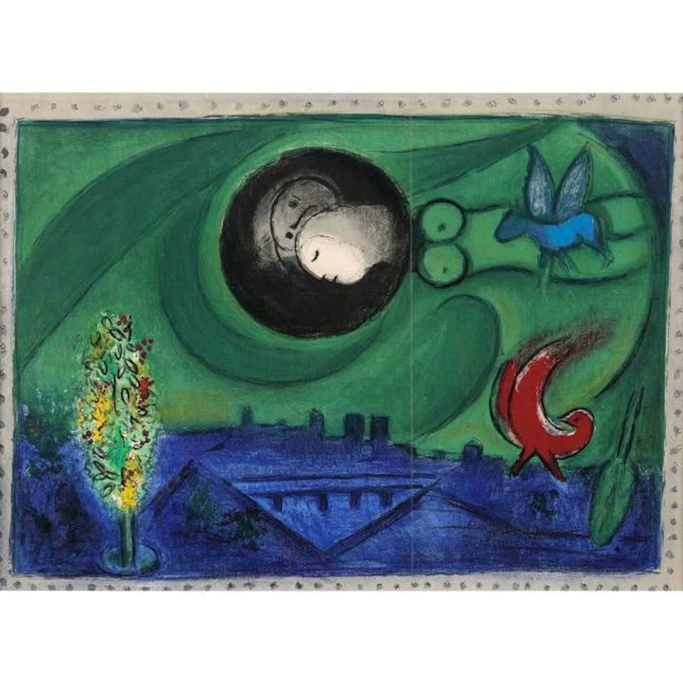 BERCY WHARF by Marc Chagall
