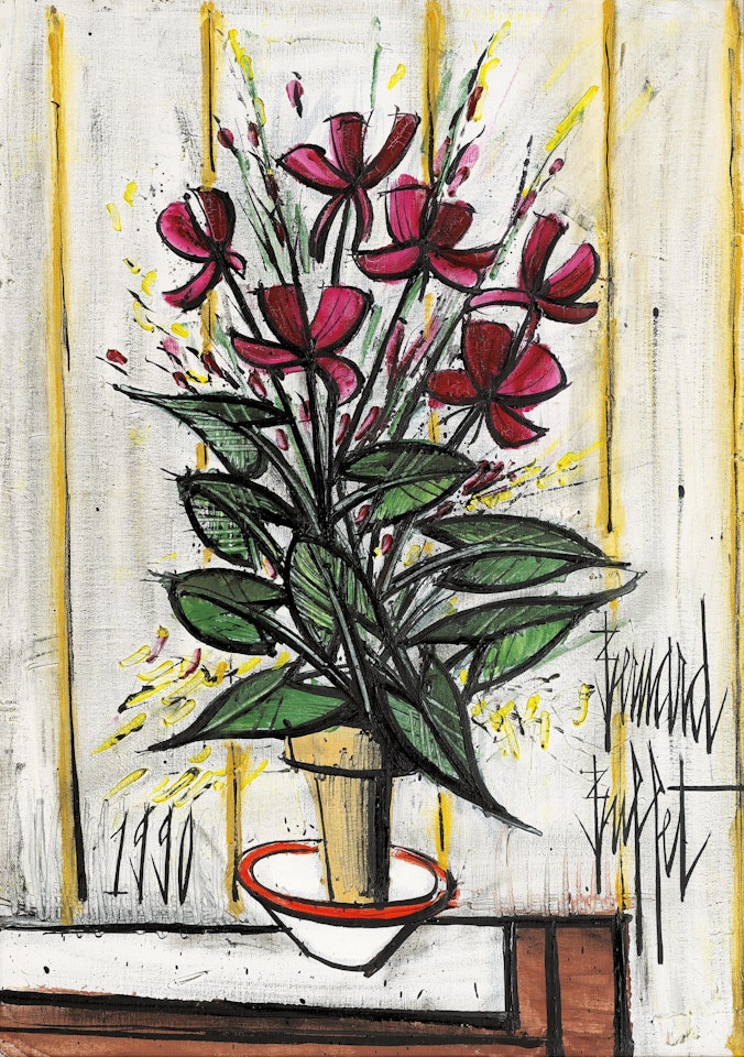 Cyclamens by Bernard Buffet