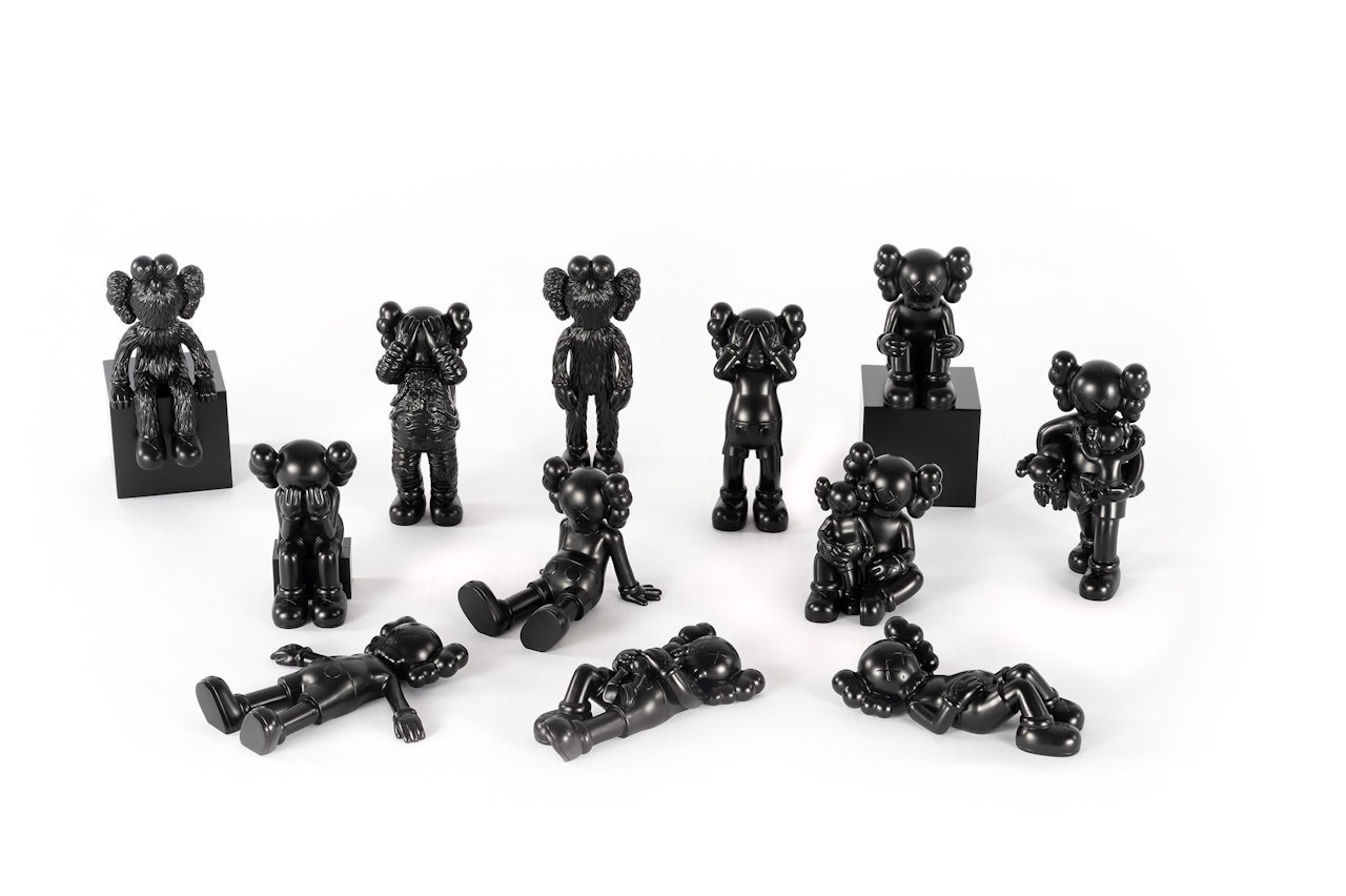Bronze Figures (A set of 12) by Kaws