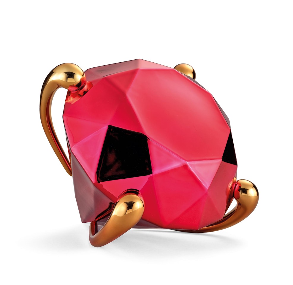 Diamond (Red) by Jeff Koons