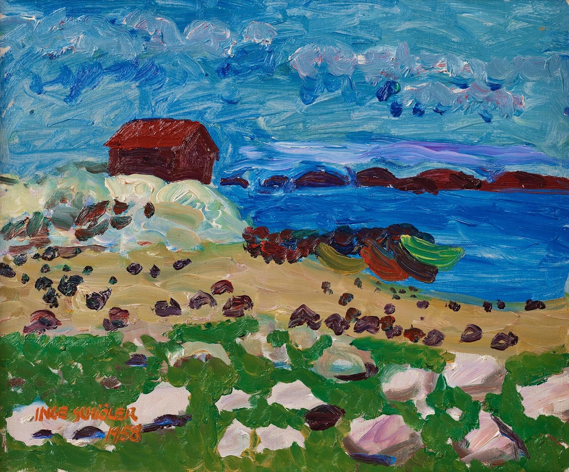 "Piren Langestrand" by Inge Schiöler