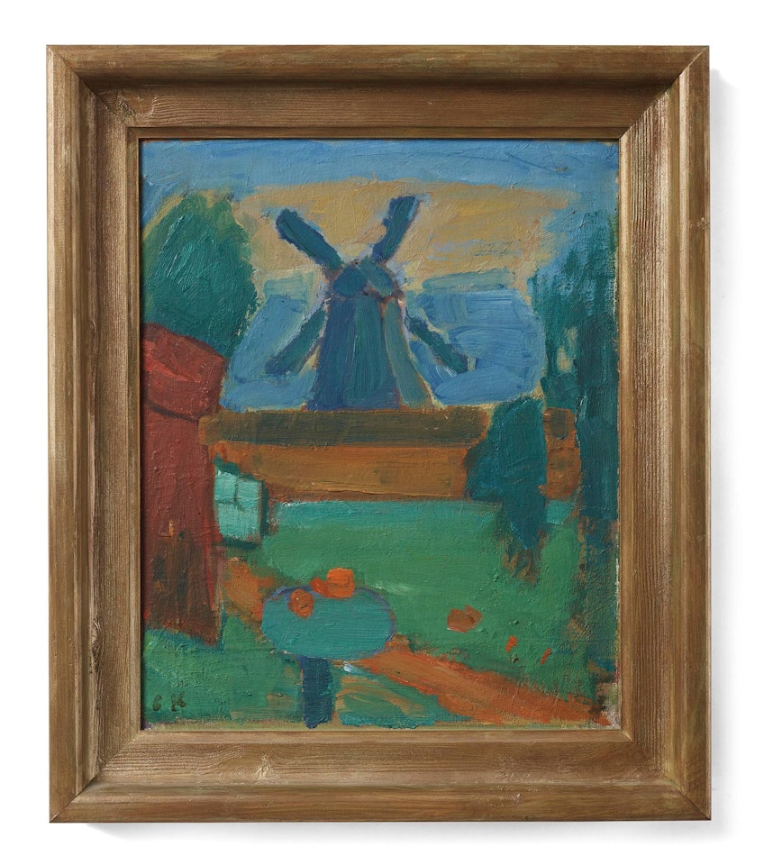 "Trädgårdsstämning" by Carl Kylberg