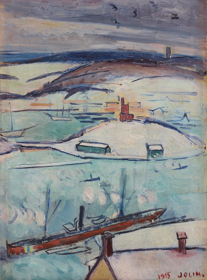 View of Kastellholmen by Einar Jolin