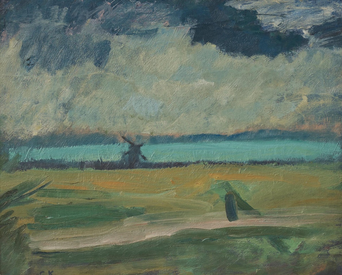 "Kvarn vid havet" by Carl Kylberg