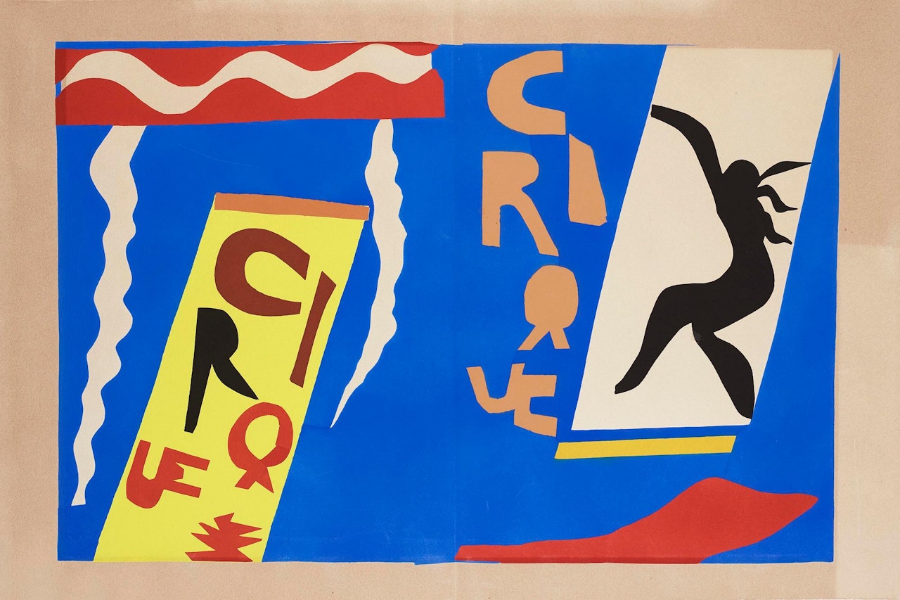 "Le Cirque" from "Jazz" by Henri Matisse