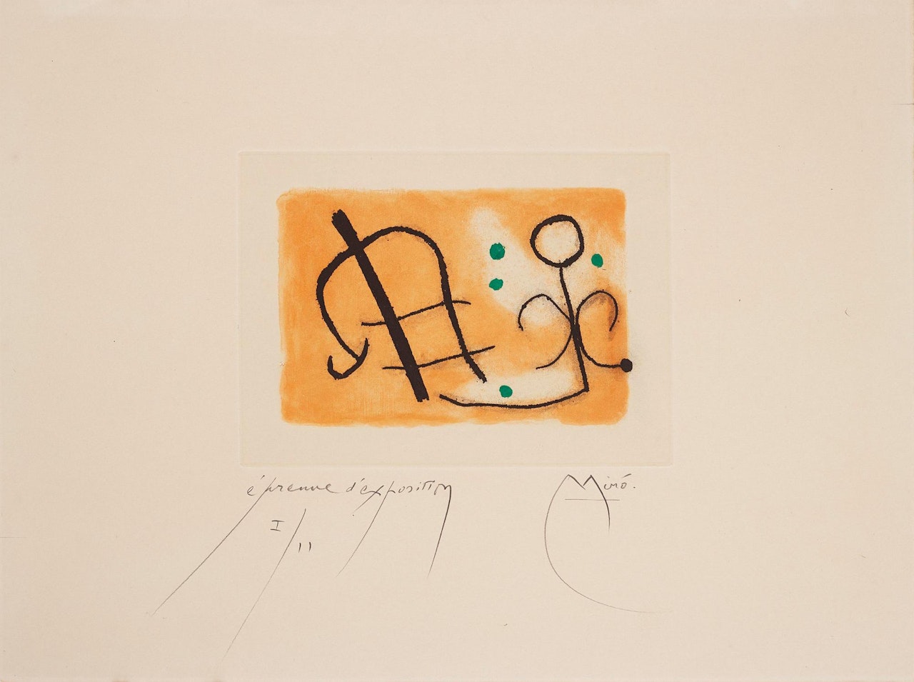 "Fusées" by Joan Miró