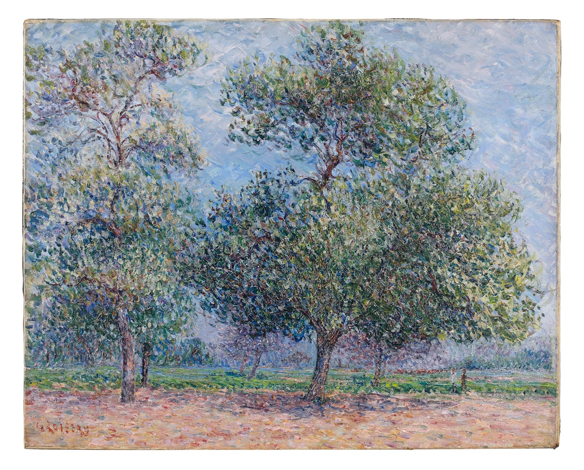 Printemps, pommiers en fleur by Gustave Loiseau