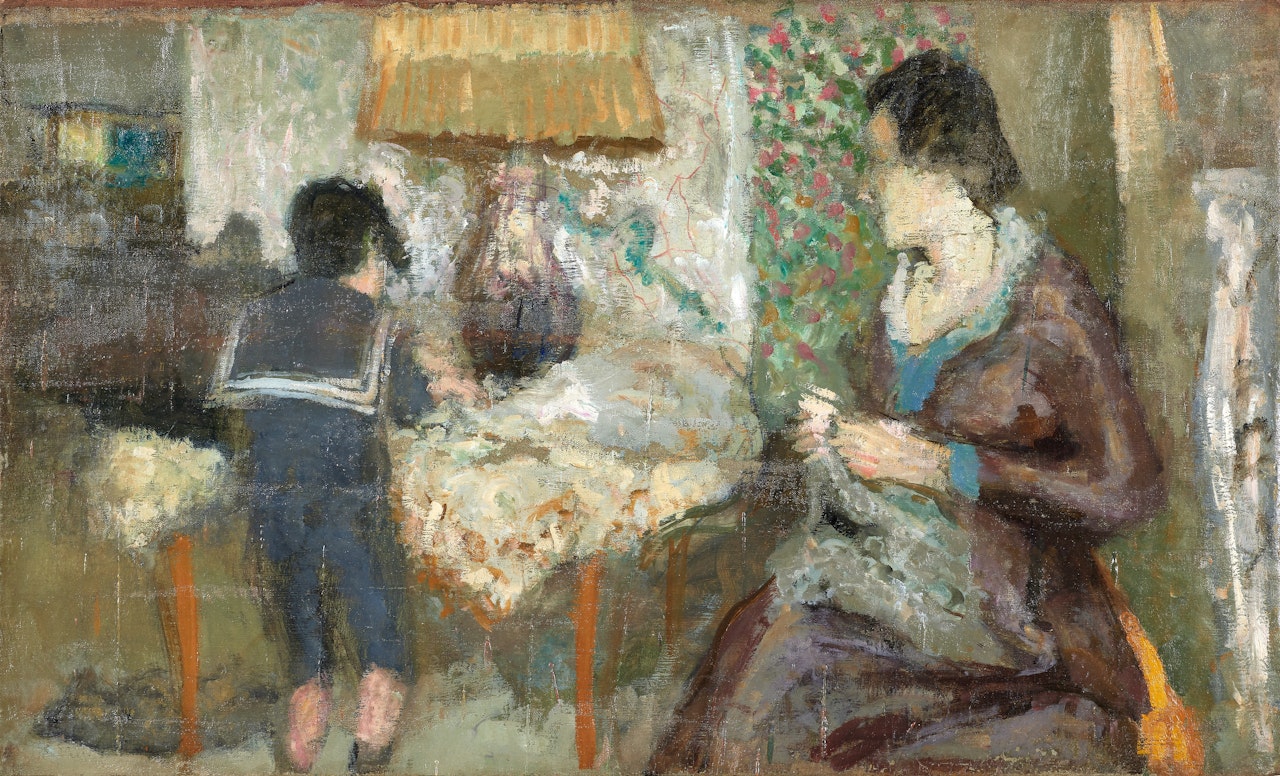 Le col marin by Édouard Vuillard