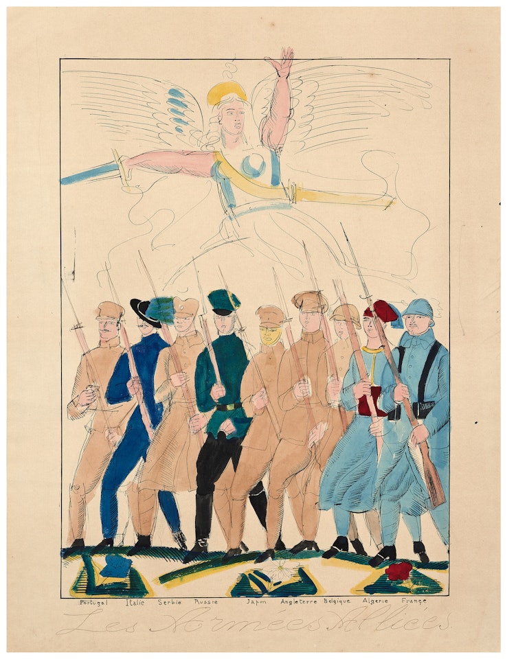 Les alliés by Raoul Dufy