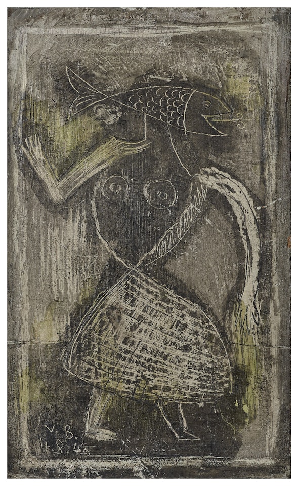 Femme-poisson by Victor Brauner
