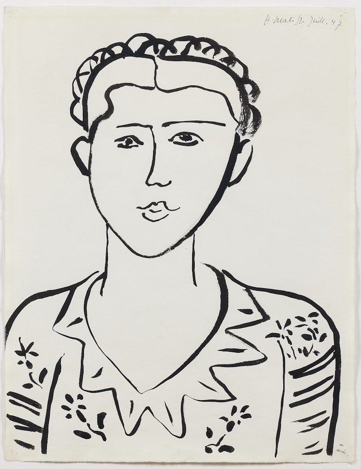 Portrait de femme by Henri Matisse