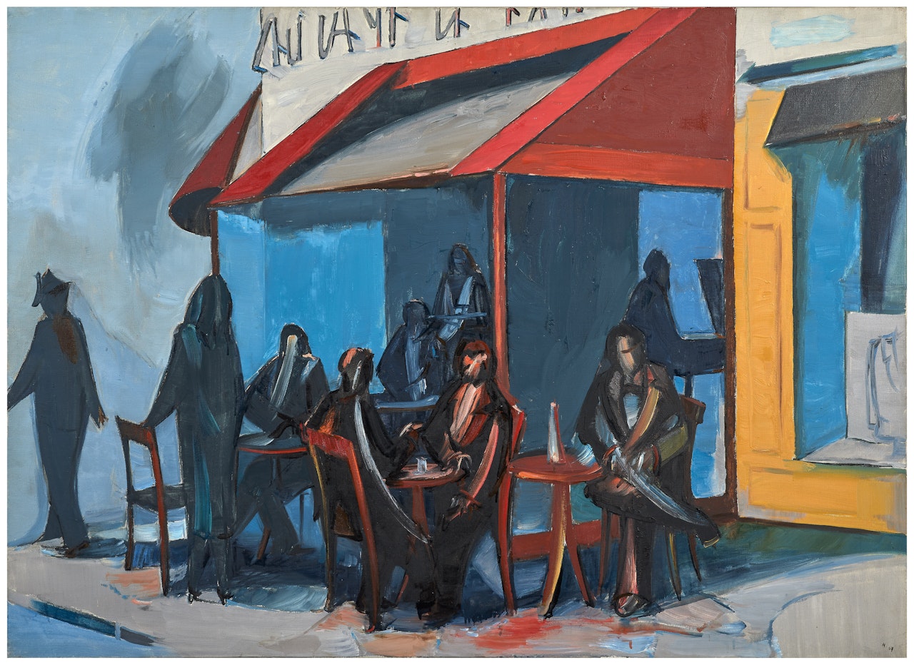 Au Gam... (Café) by Jean Hélion