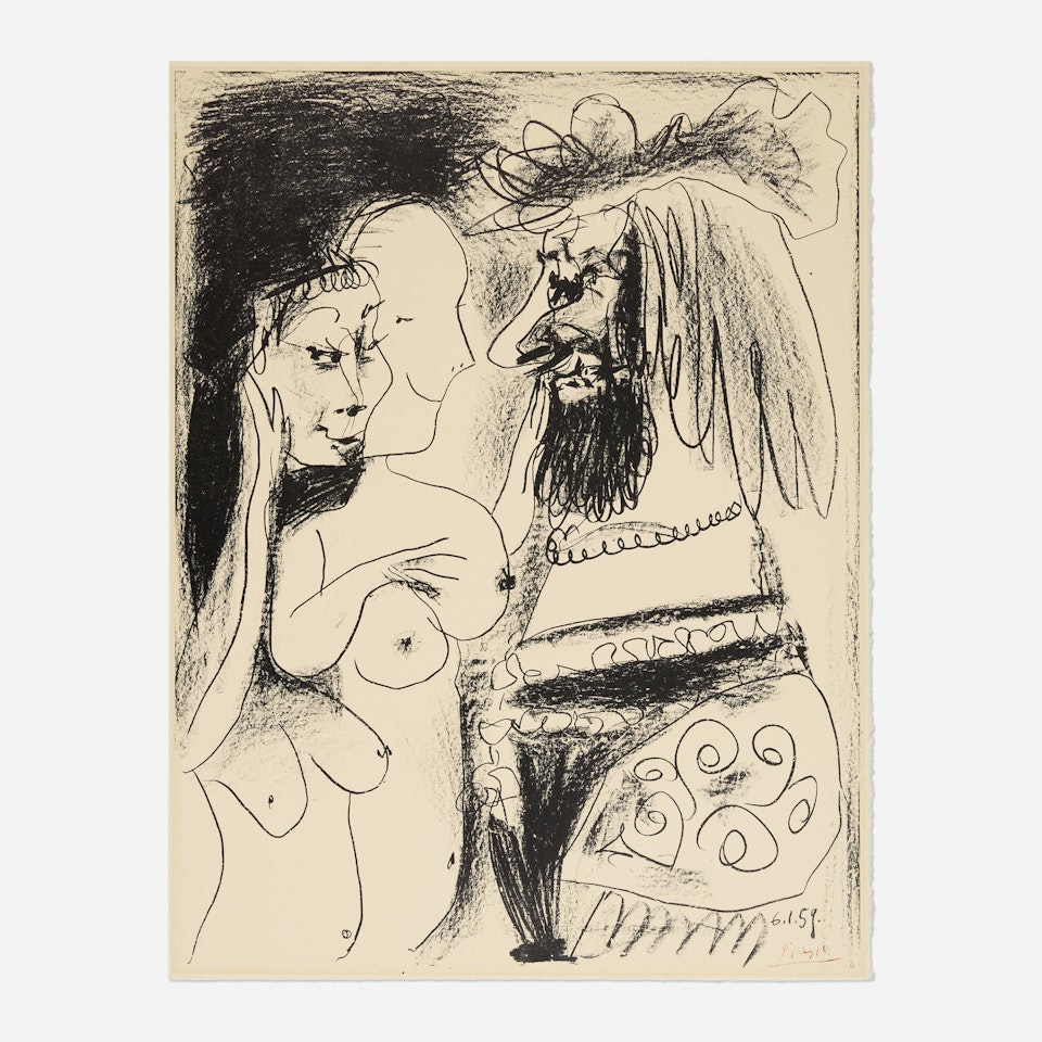 Le vieux roi by Pablo Picasso