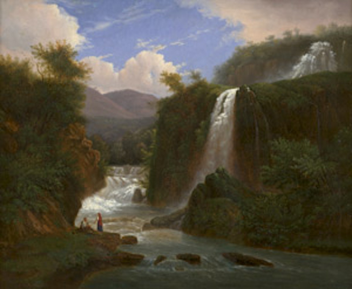Waterfalls near Tivoli by German School