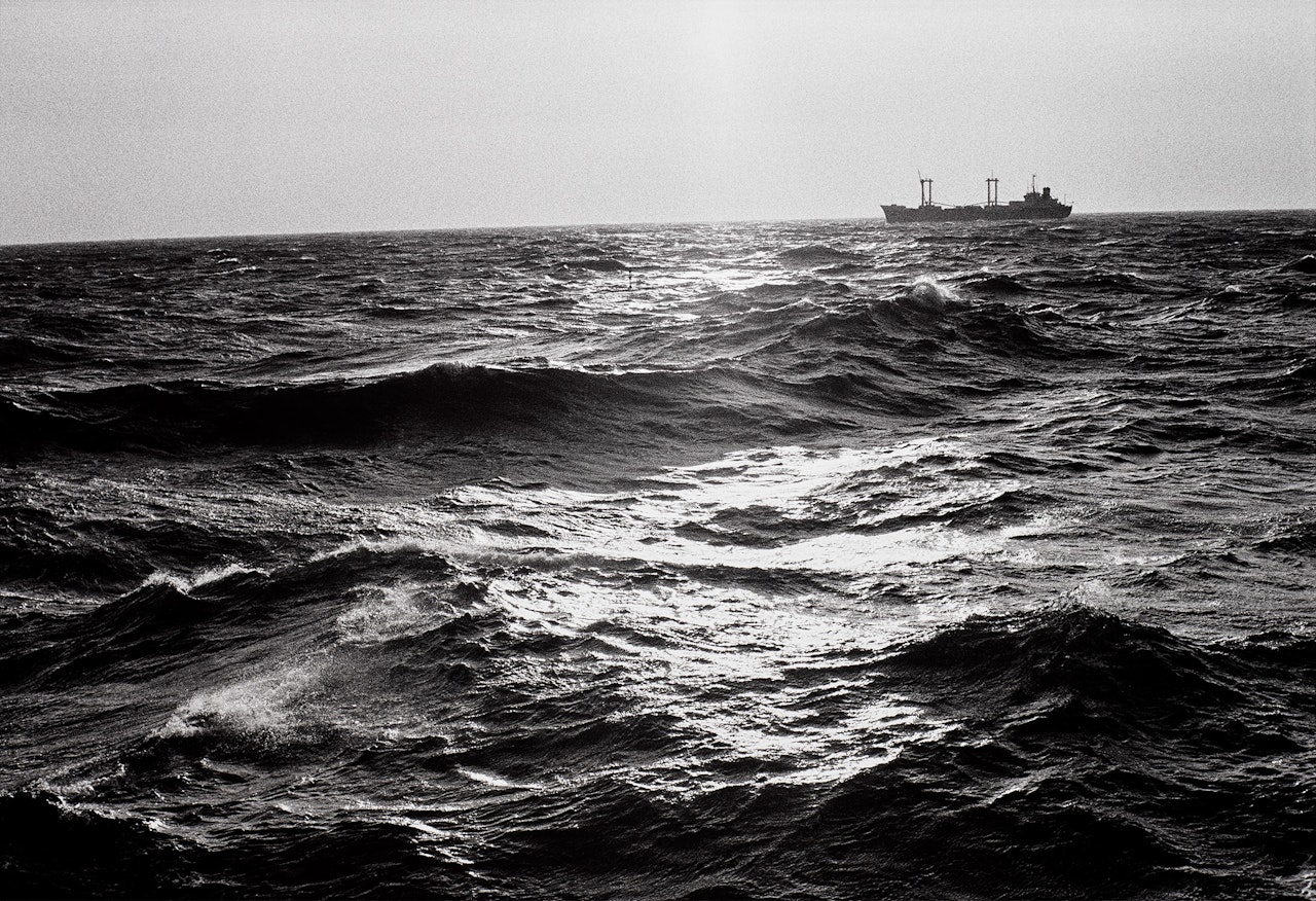 Freighter, Monte Carlo by Helmut Newton