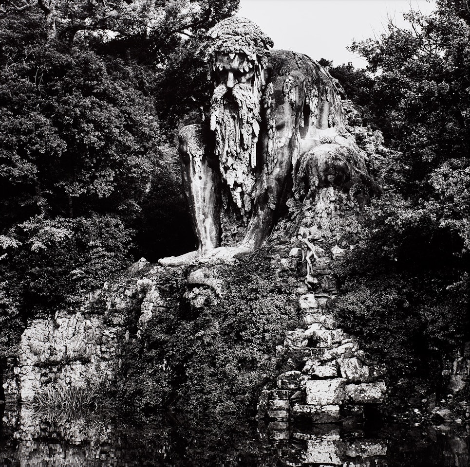 Colosso dell"Appennino, Florence by Helmut Newton