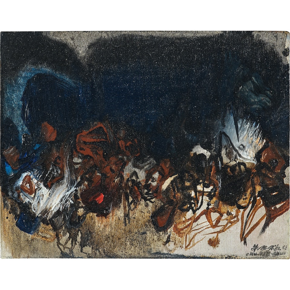 Untitled No. 331 by Chu Teh-Chun