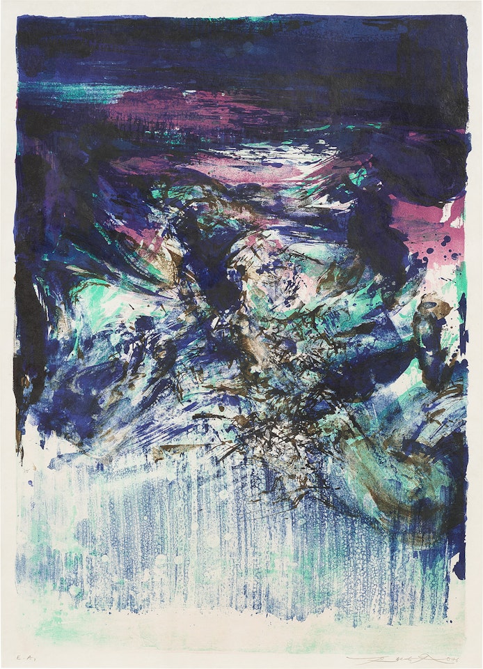 Untitled by Zao Wou-Ki