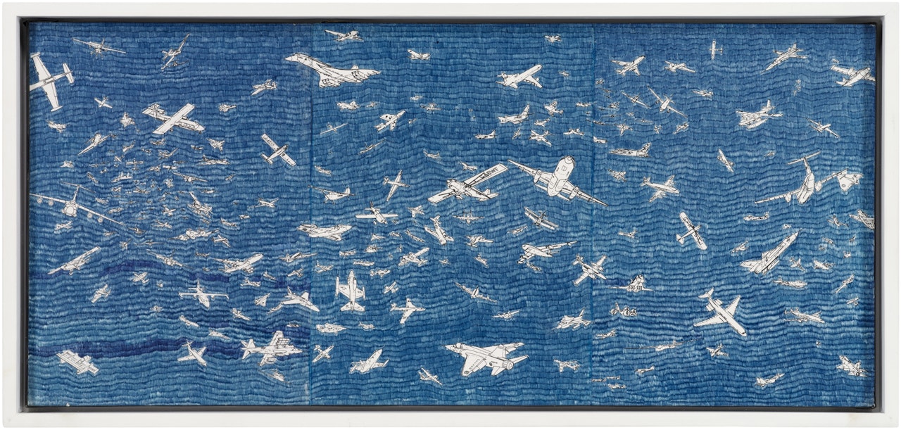 Aerei by Alighiero Boetti