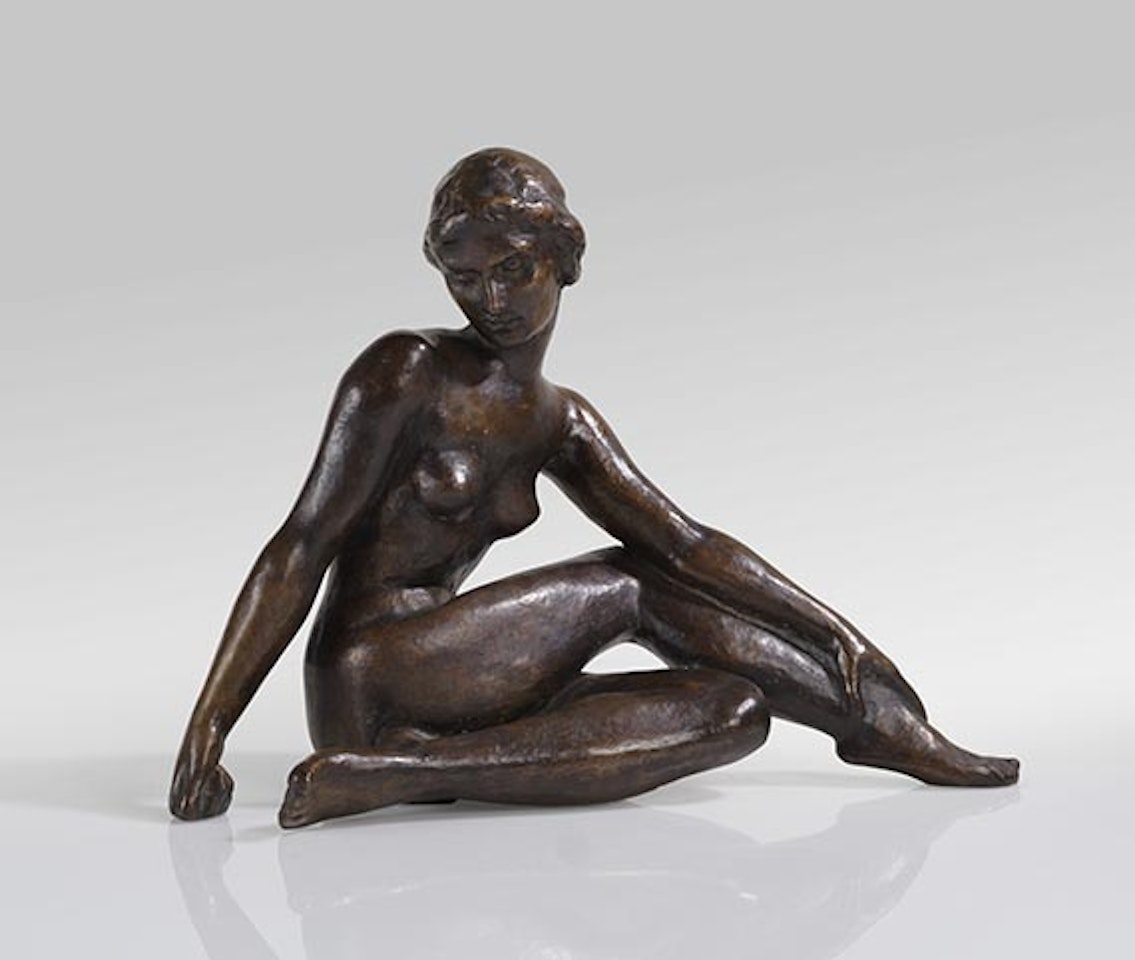 Die Tänzerin Pawlowa by Fritz Klimsch