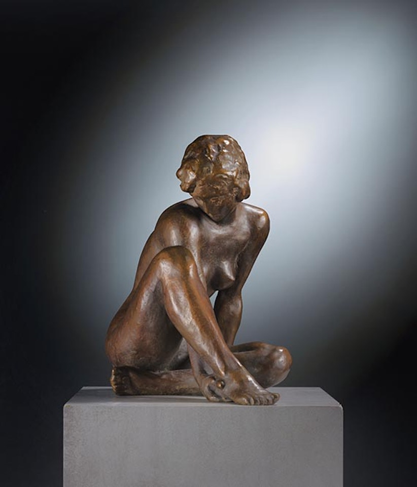Beschaulichkeit by Fritz Klimsch