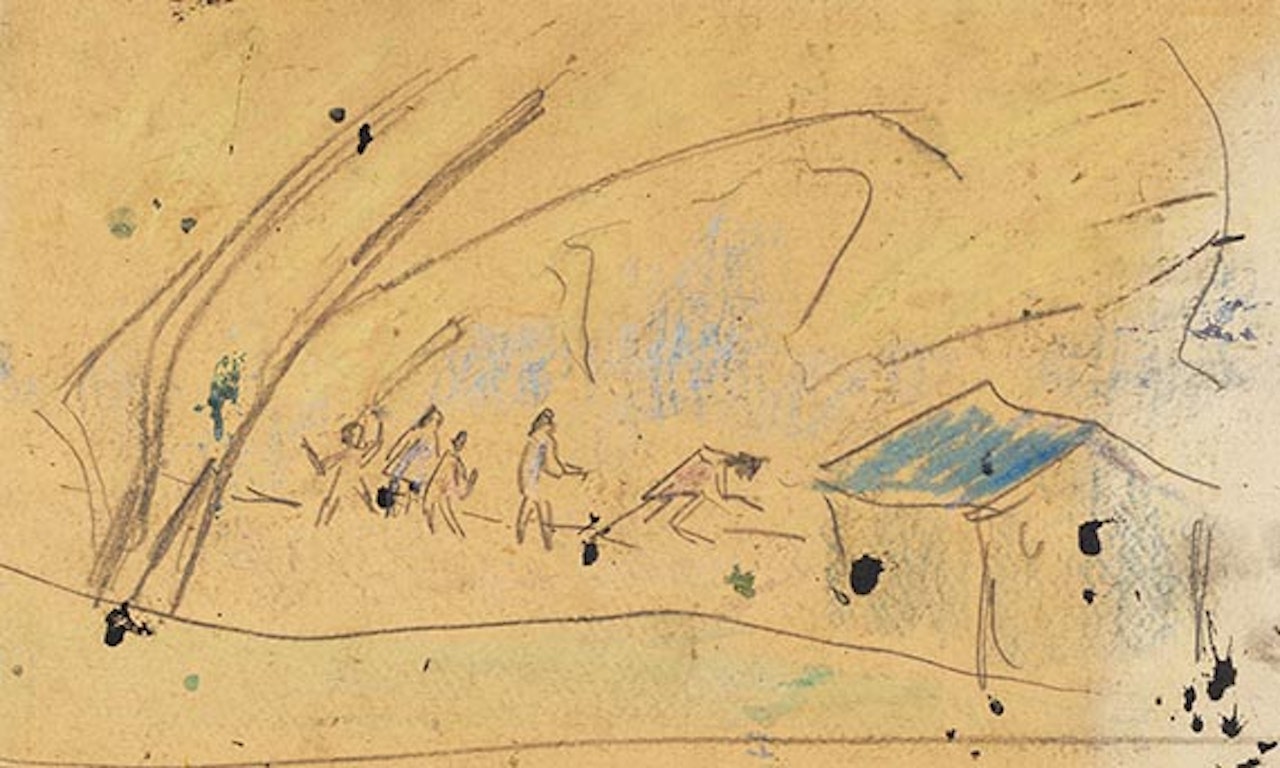 Spielende Kinder by Ernst Ludwig Kirchner