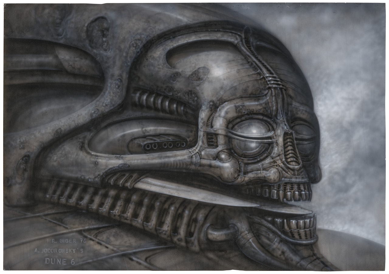 Dune VI by H.R. Giger