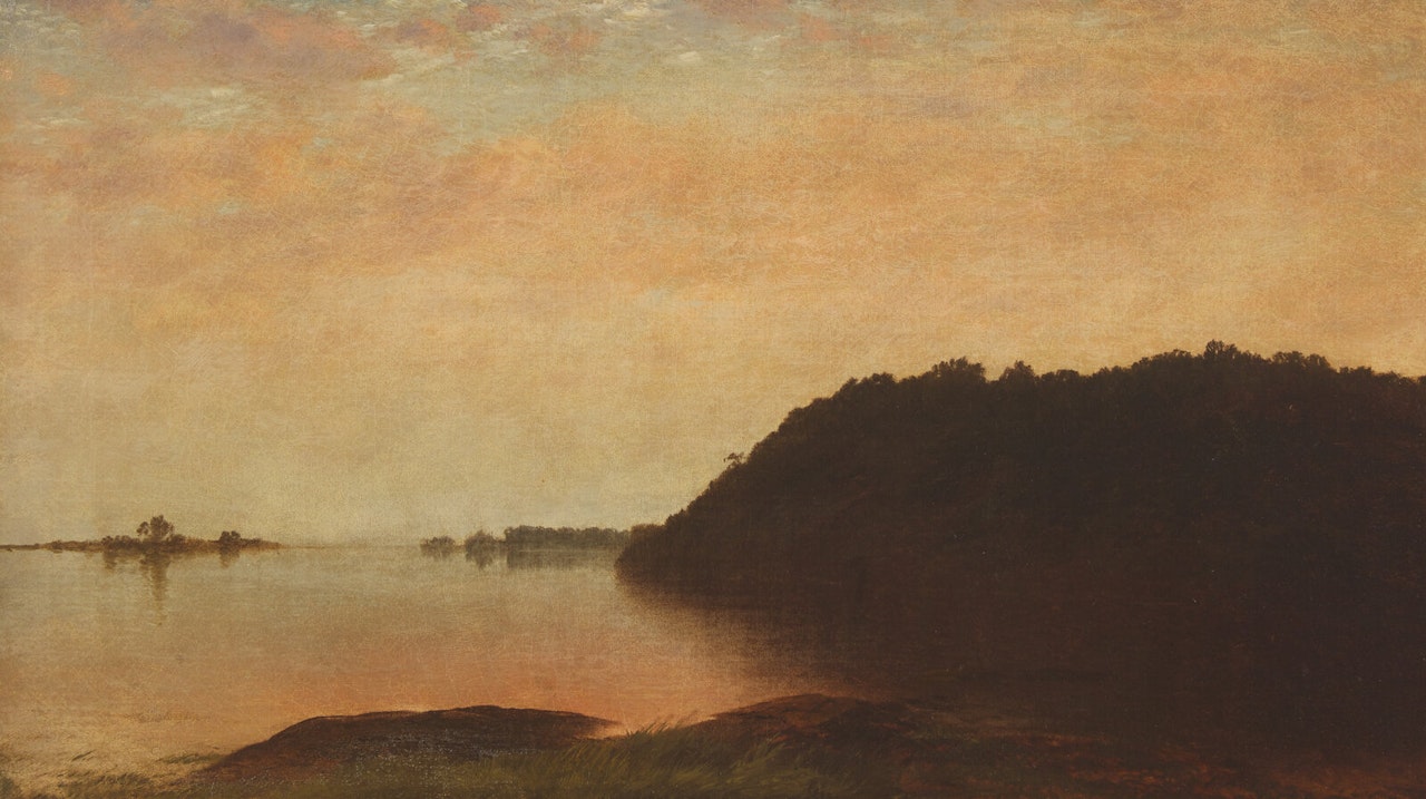 Evening on Contentment Island by John Frederick Kensett