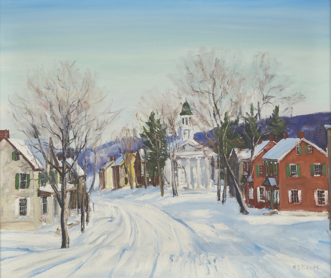 Winter Village by Walter Emerson Baum