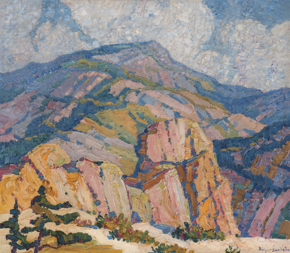 Above the Timberline by Birger Sandzen