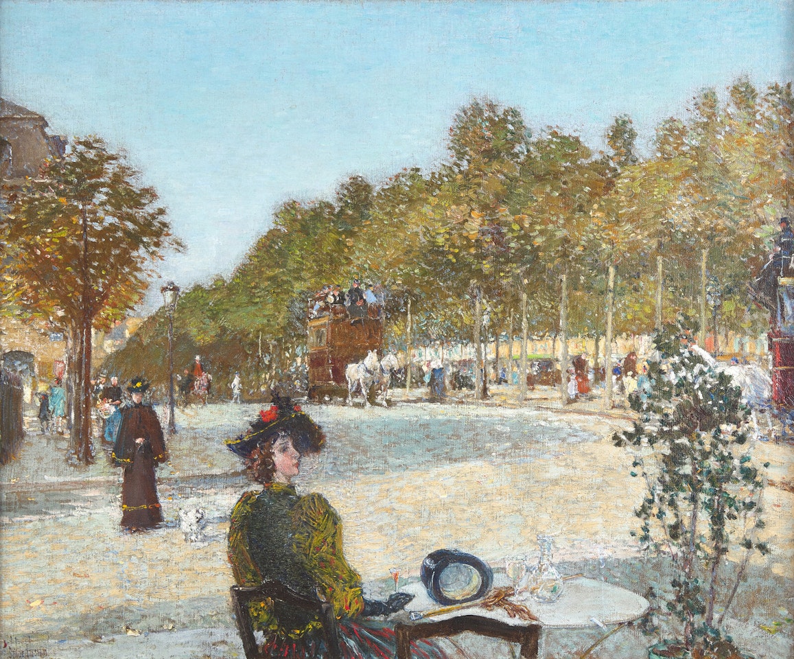 September Sunlight by Childe Hassam