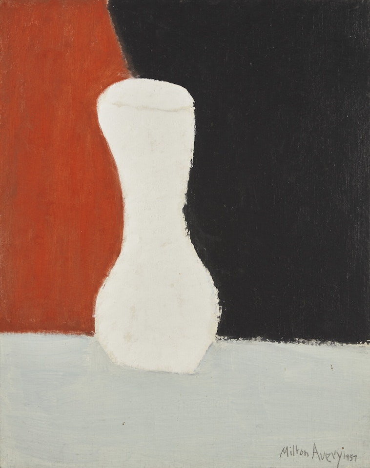 White Vase by Milton Avery