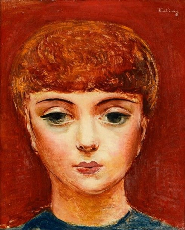 Portrait by Moïse Kisling