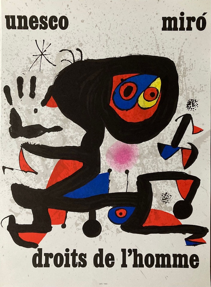 Unesco - Human Rights by Joan Miró