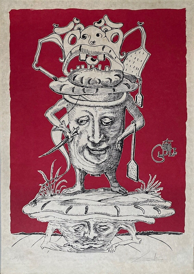 Les comptes drolatiques by Salvador Dali