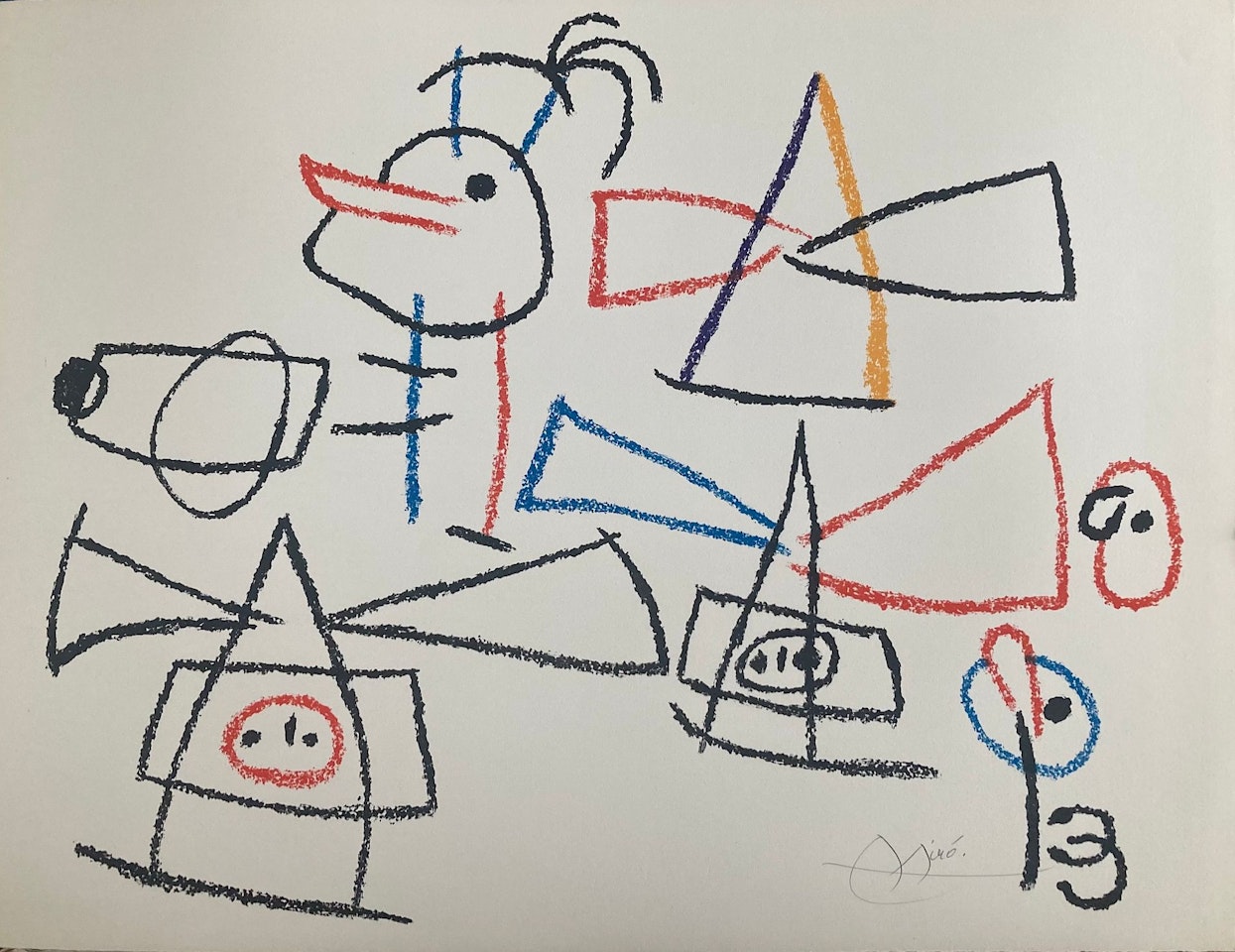 Ubu aux baléares by Joan Miró