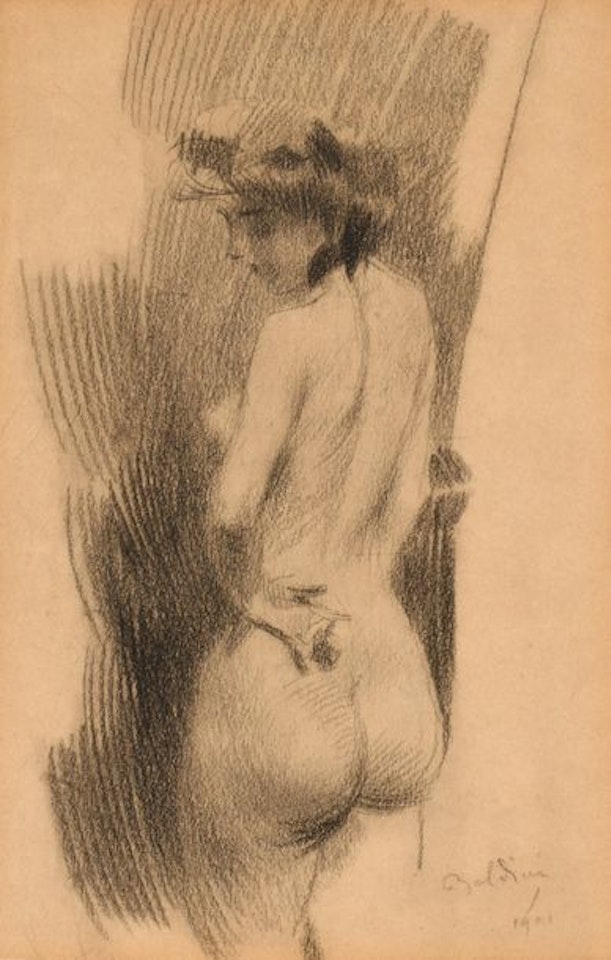 Standing Nude by Giovanni Boldini