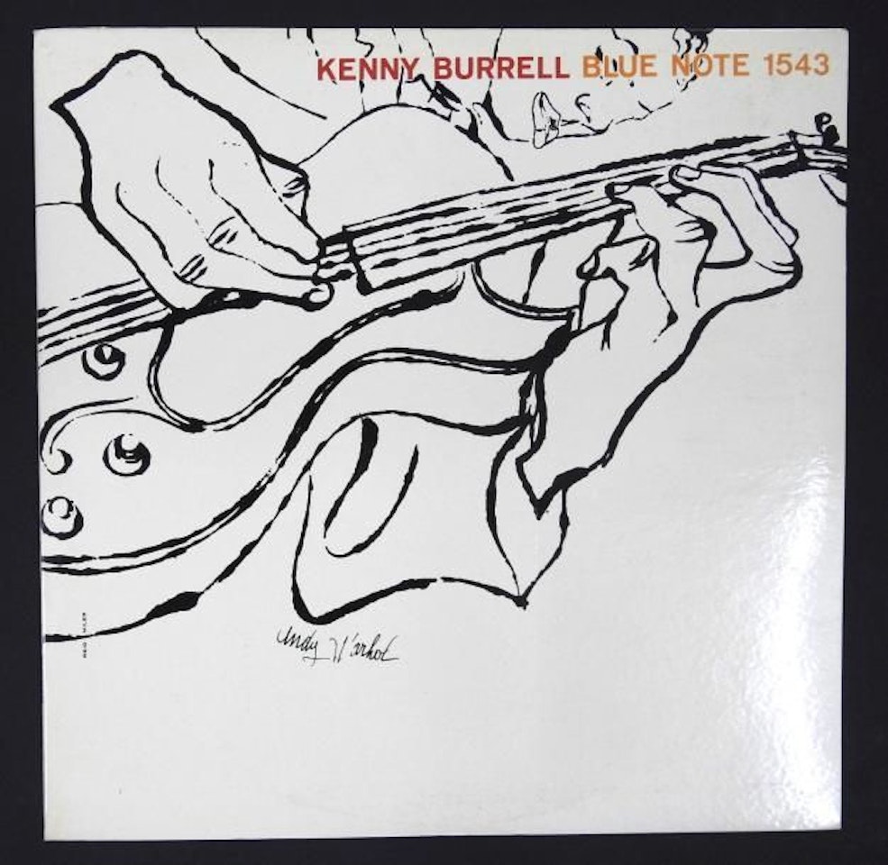 Kenny burrell by Andy Warhol