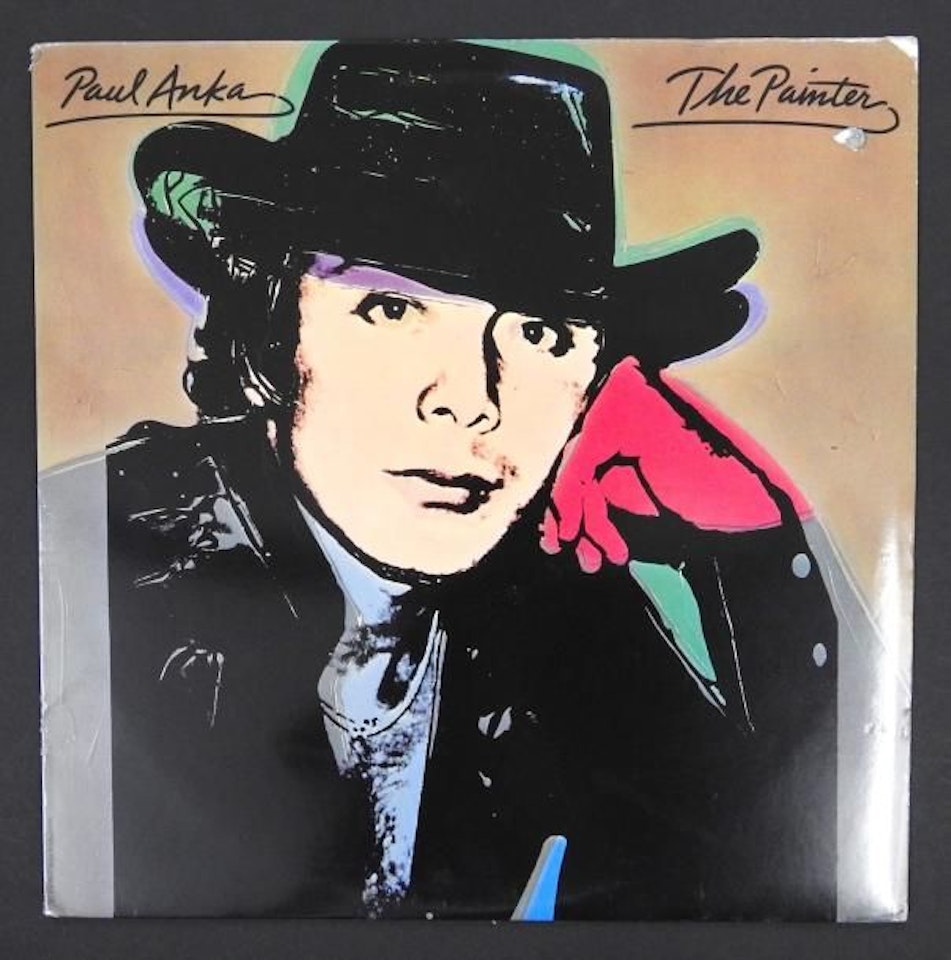 Set of 5 covers including: MIGUEL BOSE "Made in Spain"; ARETHA FRANKLIN "Aretha"; Portrait PAUL ANKA; Portrait DIANA ROSS; Portrait BILLY SQUIER by Andy Warhol
