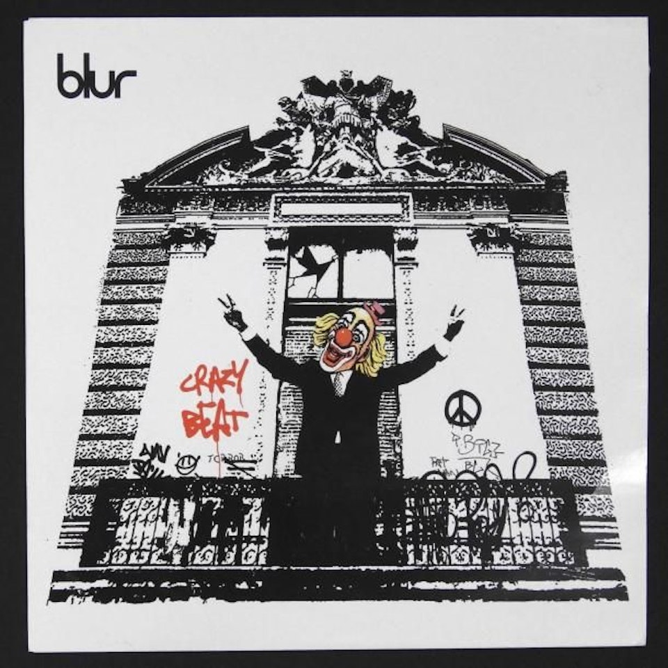 BLUR "Crazy Beat" by Banksy