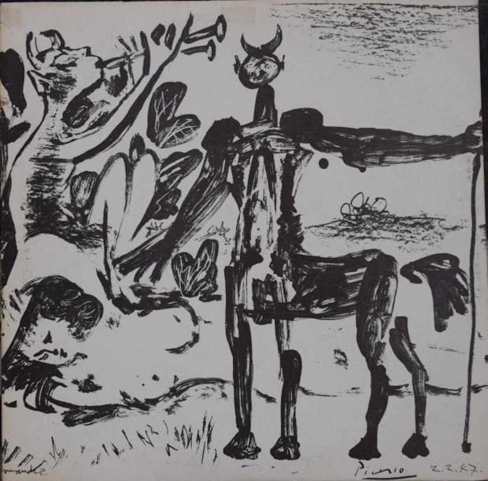 American Society Concert by Pablo Picasso