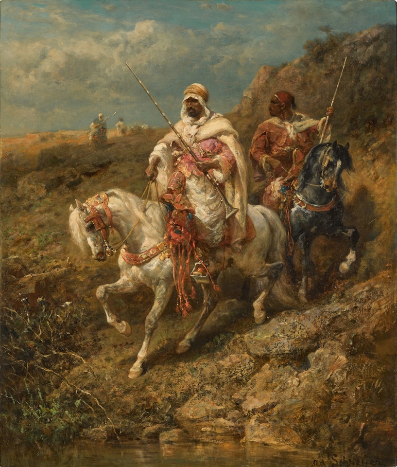 The Advance by Adolf Schreyer