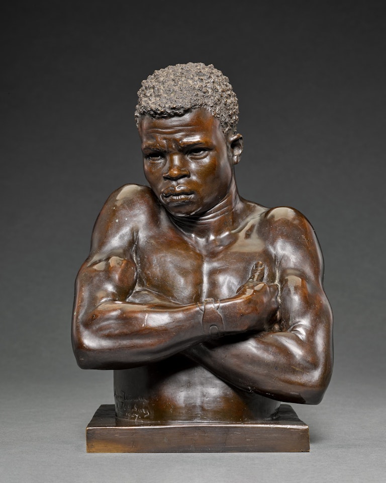 Bust of Shangaan by Anton van Wouw