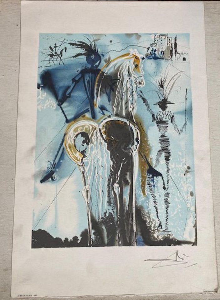 Don Quixote by Salvador Dali