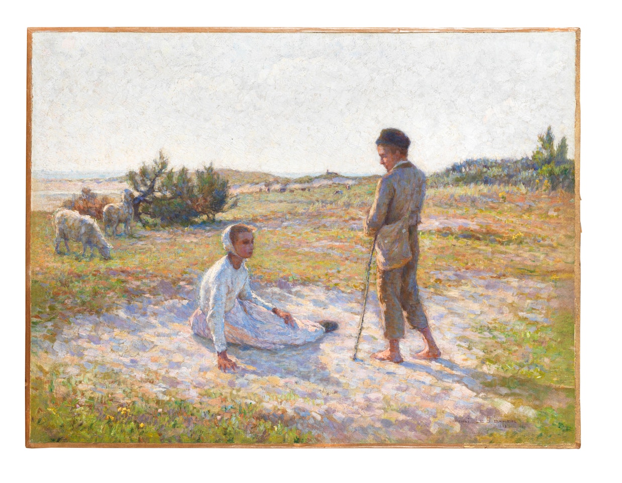 Sur les dunes, Etaples by Henri Le Sidaner