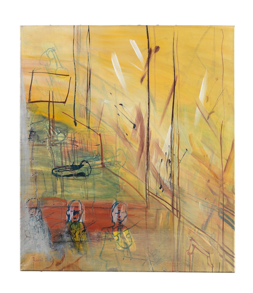 Esquisse de musiciens by Raoul Dufy