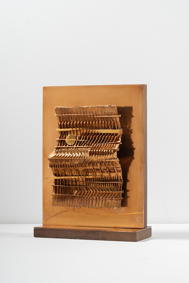 Foglio V by Arnaldo Pomodoro