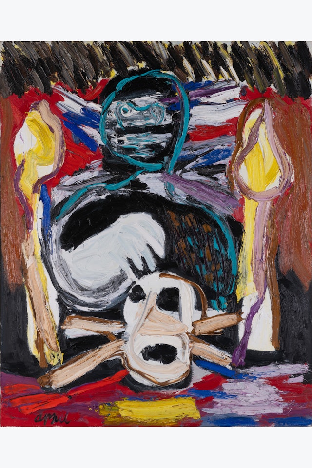 The story Teller II by Karel Appel